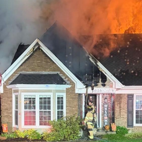 House fire in the 3100 Stonebridge Rd - 10.25.25